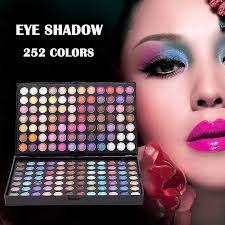 default 252 color eyeshadow palette eye
