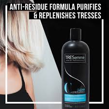 TRESemmé Cleanse and Replenish Deep Cleansing Shampoo for Daily Use Gently Removes Build-Up 28 oz - Walmart.com - Walmart.com