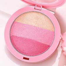 3colors face blusher ice cream scheming