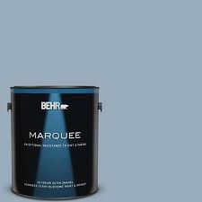 Ombre Blue Satin Enamel Exterior Paint