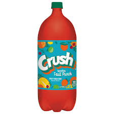 crush soda sparkling fruit punch