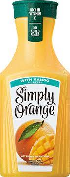 mango orange juice blend