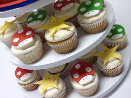 C'mon, these are super mario cupcakes! Super Mario Cupcake Tower Cakecentral Com