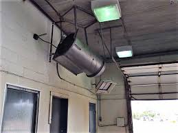 overhead doorjet heater car wash