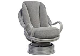 Bali Grey Deluxe Swivel Rocker Chair