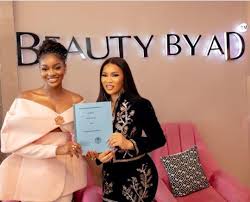 beautybyad unveils former miss nigeria