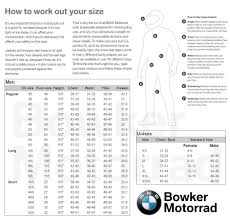 Bmw Motorcycle Gear Sizing Chart Disrespect1st Com