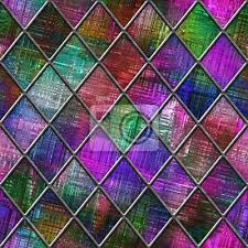 Colored Glass Seamless Texture With