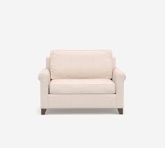This fold down designed chair is suitable for studio and compact rooms moreover this leather furniture is highly fit for your. Cameron Upholstered Twin Sleeper Sofa Sofas For Small Spaces Pottery Barn