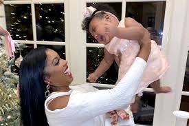 Porsha williams welcomed her first child, a daughter, on friday afternoon, her rep confirms to people exclusively. Porsha Williams Shares Photos Of Daughter Pj S 1st Christmas The Daily Dish