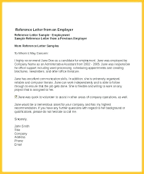 Personal Reference Letter Template Sample College