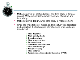 Ppt Chapter 4 Motion And Time Study Powerpoint