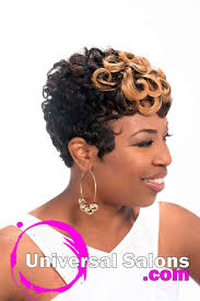 Pin curl that hair ! Short Hairstyle With Pin Curls And Color From Leona Burns