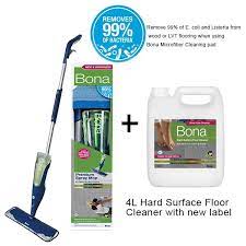 bona premium spray mop hard surface set