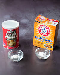 baking soda vs baking powder blue