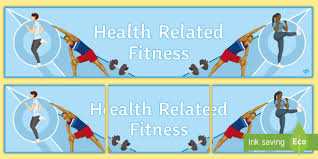 All of the parts are important to good performance in physical activity, including sports. Fitness Health Related Fitness Display Banner