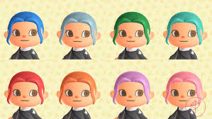 The style and color is determined through a series of questions. Animal Crossing New Horizons Switch Hair Guide Polygon
