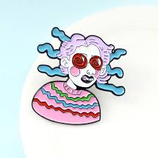 This proves curls have always been cute, and stylish, but curly haired girl cartoon has left no stone unturned in a way which leaves no doubt regarding the charming nature no matter what the case is, cartoon characters with curly hair are always a style inspiration from many people across the globe. Pink Female Singer Cartoon Character Brooch Creative Head Crown Curly Hair Rose Girl Enamel Pin Denim Coat Badge Gift For Child Brooches Aliexpress