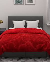 Red Blankets Dohars Quilts For