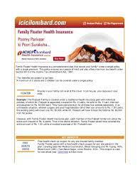 Icici lombard health insurance cancel the policy res. Icici Lombard Family Floater Health Insurance Policy 1