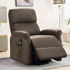 Bonzy Home Power Lift Recliner Chair Simple Electric Lift Chairs For Elderly Reclining Chair For Living Room Sofa Chair Thicker Padded Back And