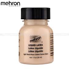 mehron makeup liquid latex light flesh