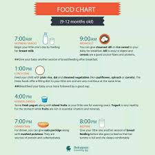 11 Months Baby Food Chart