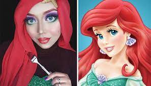 photos makeup artist uses her hijab to