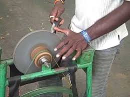 livelihoods india sharpening knives for