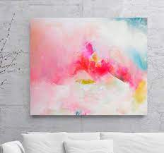 miami pink sky abstract fine art print