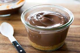 Making Chocolate Pudding gambar png