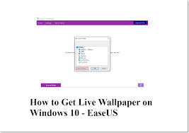 how to get live wallpaper on windows 10