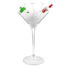 giant acrylic martini glass 500oz