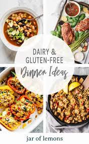 easy dairy gluten free dinner recipes