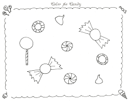 Candyland Gumdrop Coloring Page - Get Coloring Pages