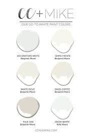 our go to white paint colors cc mike