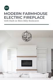 Diy Electric Fireplace With Built In