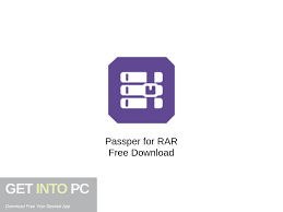 Compress or extract your files. Passper For Rar Free Download