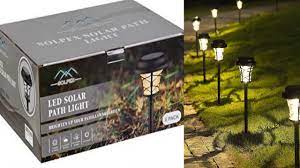 led solar path garden lights by solpex