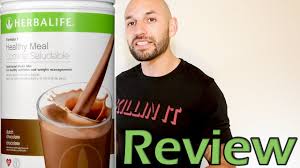 herbalife formula 1 healthy meal replacement supplement review