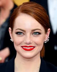 emma stone sag awards 2016 makeup