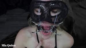 Spider gag facefuck bdsm spit drool cum eyes face and piss face drinking -  XNXX.COM