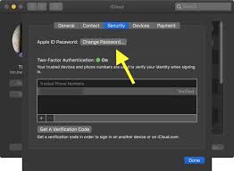 change or reset your apple id pword