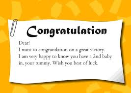 Congratulations Messages Second Child Best List Of Second Child Quotes