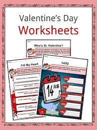 If you can relate, then rest assured that you're about to find yourself in good company. Valentines Day Facts Worksheets Origin History Through Time For Kids