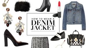 what to wear with a jean jacket