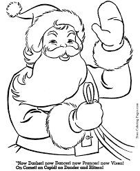 View and print full size. Christmas Coloring Pages Santa Sleigh Santa Coloring Pages Santa Coloring Christmas Coloring Sheets