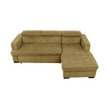 gold chaise sectional sleeper sofa