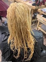 According to bodt, you should never use any type bleach your own hair at home. Mother Cried For Three Days After Home Bleaching Disaster Melted Her Hair Causing It To Fall Out Daily Mail Online