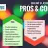 Compare and contrast the benefits of online and conventional classes